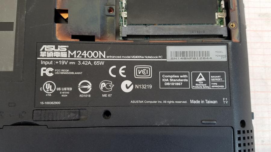 152-033-001 Ноутбук ASUS M2400N #11