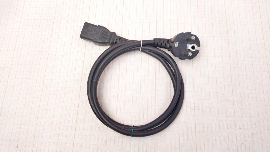 114-449-001 Кабель питания CEE7/7   CEE7/7 Угловой - IEC-C13 3G×0.75мм² 1.2M #1