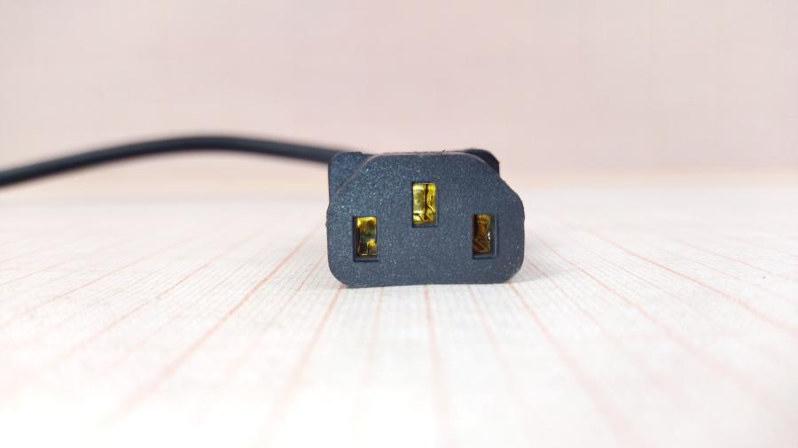 114-449-001 Кабель питания CEE7/7   CEE7/7 Угловой - IEC-C13 3G×0.75мм² 1.2M #5