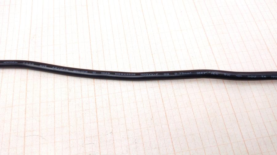 114-453-001 Кабели питания CEE7/7 HOU TA CEE7/7 - IEC-C5 3G×0.75мм² 1.2M #6