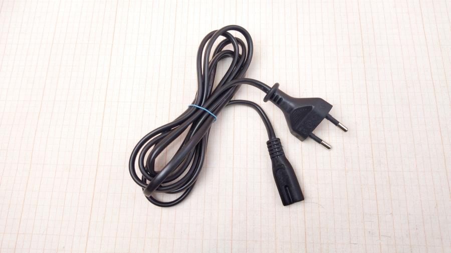 114-457-001 Кабель питания CEE 7/16 LINETEK CEE7/16 - IEC-C7 2G×0.75мм² 1.8M blk #1