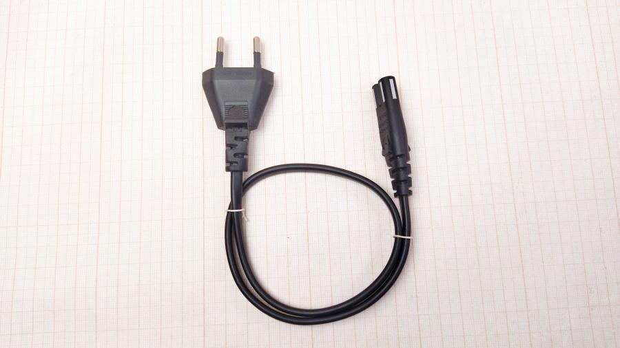 114-458-001 Кабель питания CEE 7/16  CEE7/16 - IEC-C7 2G×0.75мм² 0.5M blk #1