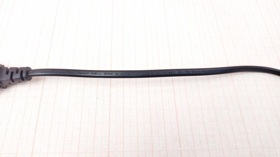 114-458-001 Кабель питания CEE 7/16  CEE7/16 - IEC-C7 2G×0.75мм² 0.5M blk #6