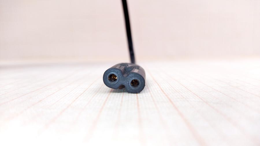 114-460-001 Кабель питания CEE 7/16 LONGWELL  CEE7/16 - IEC-C7 2G×0.75мм² 1.5M blk #5