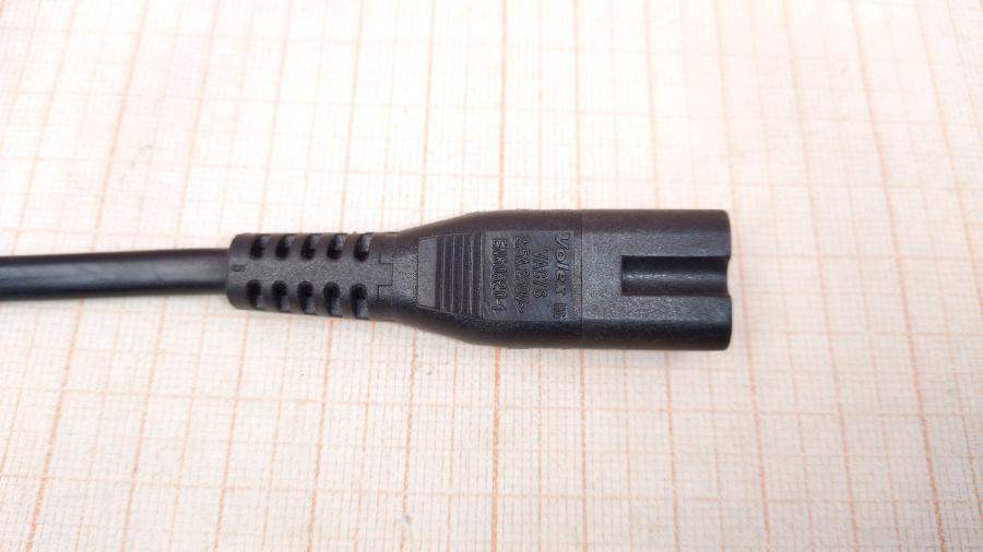 114-462-001 Кабель питания CEE 7/16 Volex CEE7/16 - IEC-C7 2G×0.75мм² 1.6M #4