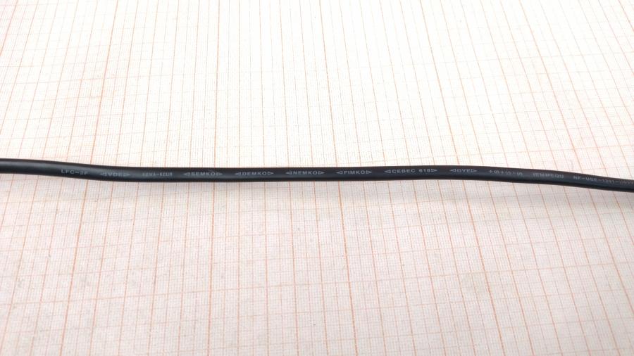 114-463-001 Кабель питания CEE 7/16 LONGWELL  CEE7/16 - IEC-C7 2G×0.75мм² 1M #6