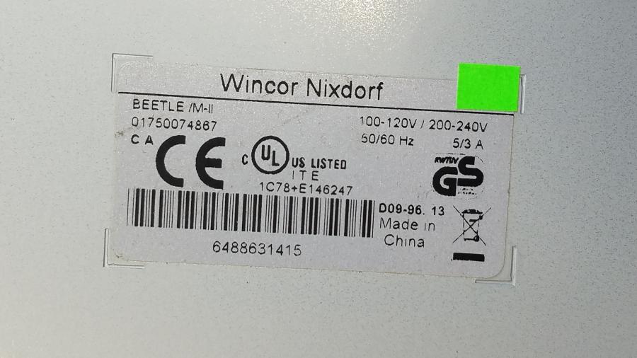 040-021-011 Системный блок POS WINCOR NIXDORF Beetle MII #5