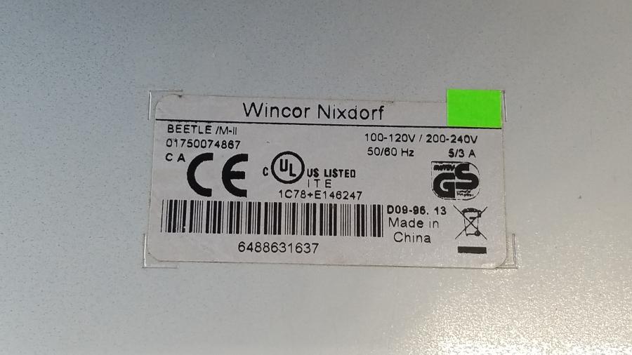 040-021-020 Системный блок POS WINCOR NIXDORF Beetle MII #5