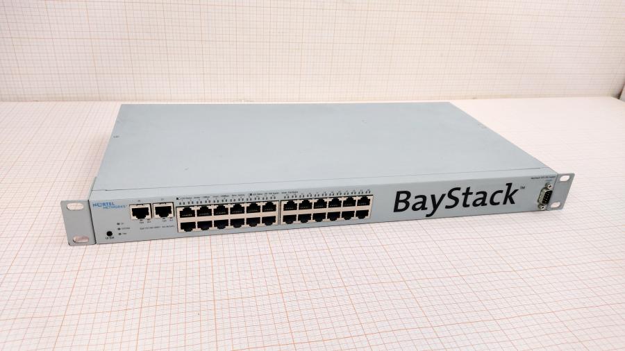 077-067-001 Коммутатор управляемый NORTEL BayStack 325-24G Switch #1