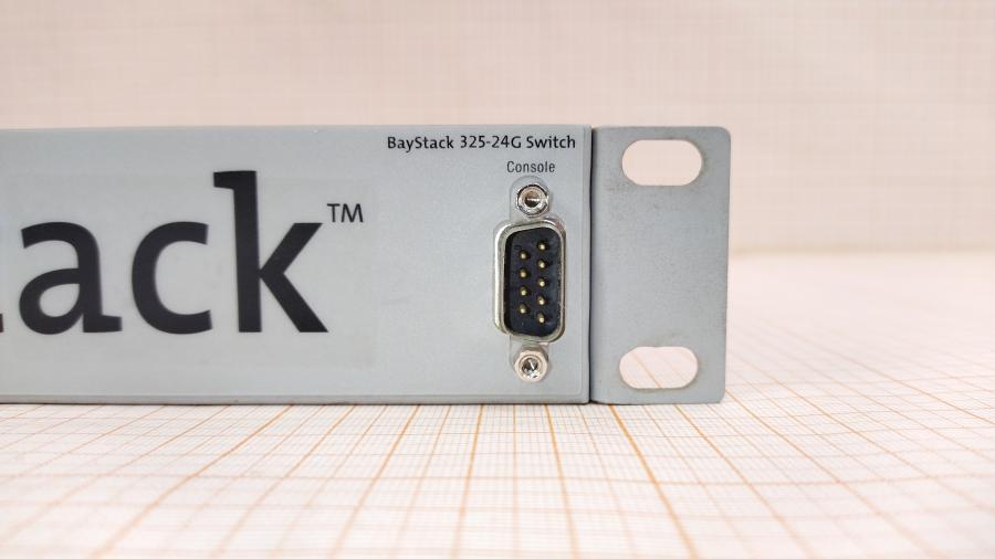 077-067-001 Коммутатор управляемый NORTEL BayStack 325-24G Switch #6