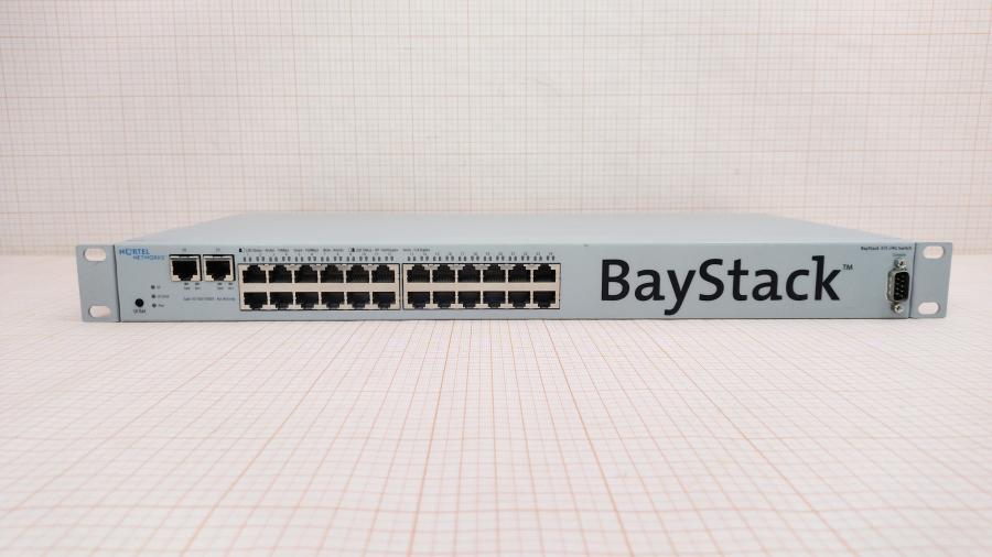 077-067-007 Коммутатор управляемый NORTEL BayStack 325-24G Switch #2