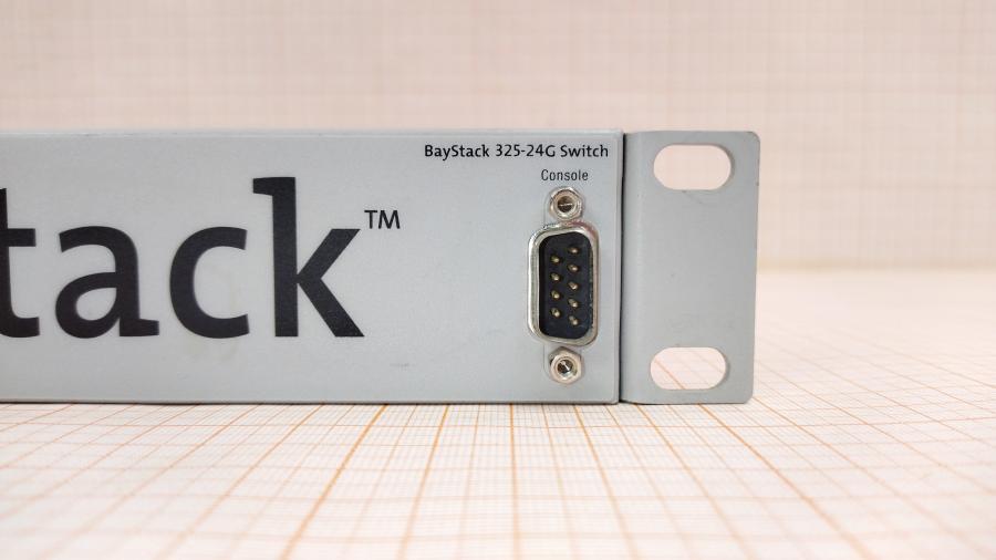 077-067-007 Коммутатор управляемый NORTEL BayStack 325-24G Switch #6