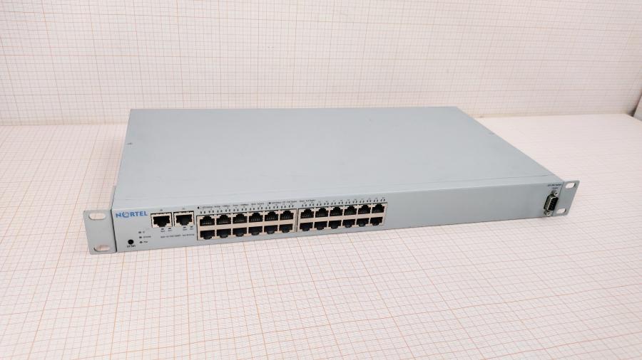 077-067-003 Коммутатор управляемый NORTEL BayStack 325-24G Switch #1