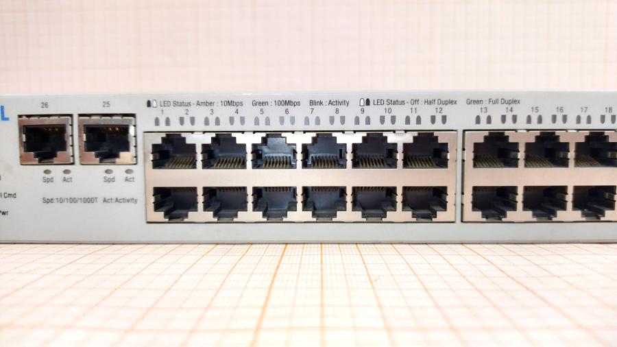 077-067-003 Коммутатор управляемый NORTEL BayStack 325-24G Switch #4