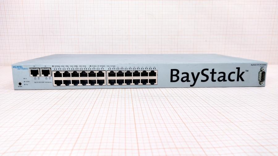 077-067-004 Коммутатор управляемый NORTEL BayStack 325-24G Switch #2