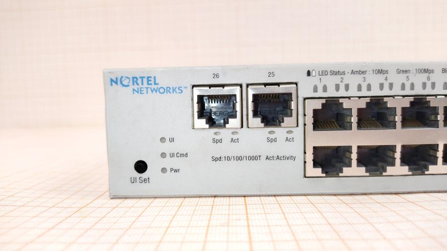 077-067-004 Коммутатор управляемый NORTEL BayStack 325-24G Switch #3