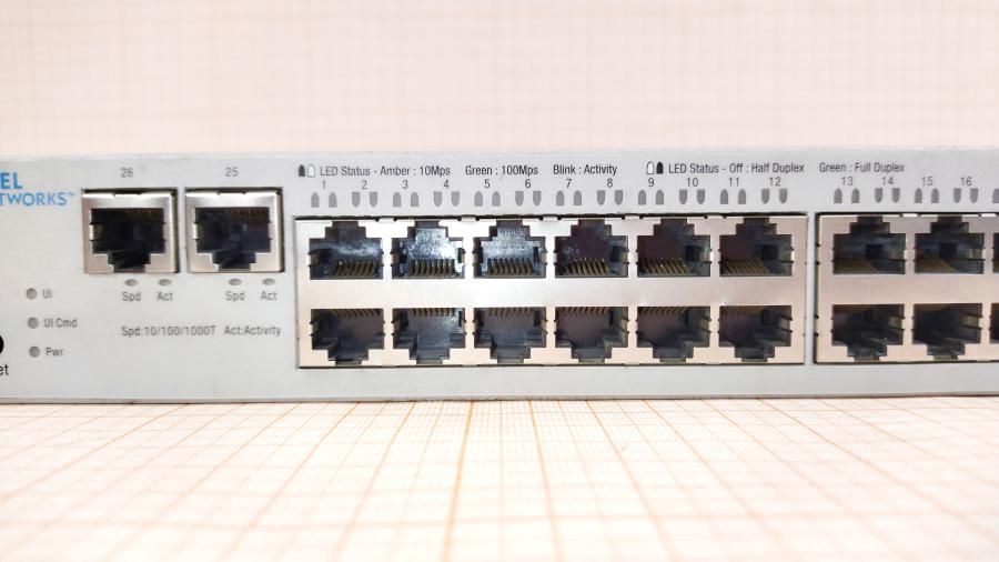 077-067-004 Коммутатор управляемый NORTEL BayStack 325-24G Switch #4