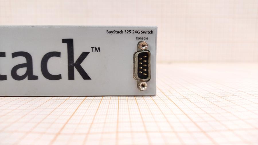 077-067-004 Коммутатор управляемый NORTEL BayStack 325-24G Switch #6