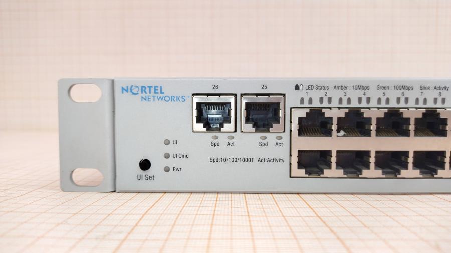 077-067-005 Коммутатор управляемый NORTEL BayStack 325-24G Switch #3