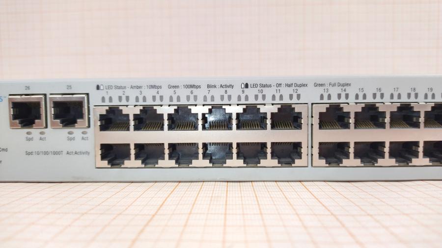 077-067-008 Коммутатор управляемый NORTEL BayStack 325-24G Switch #4