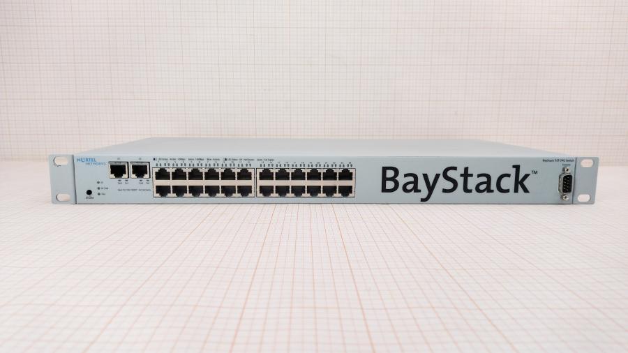 077-067-009 Коммутатор управляемый NORTEL BayStack 325-24G Switch #2