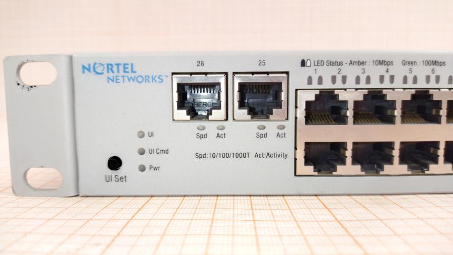 077-067-009 Коммутатор управляемый NORTEL BayStack 325-24G Switch #3