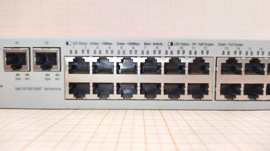 077-067-009 Коммутатор управляемый NORTEL BayStack 325-24G Switch #4