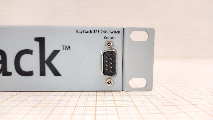 077-067-009 Коммутатор управляемый NORTEL BayStack 325-24G Switch #6