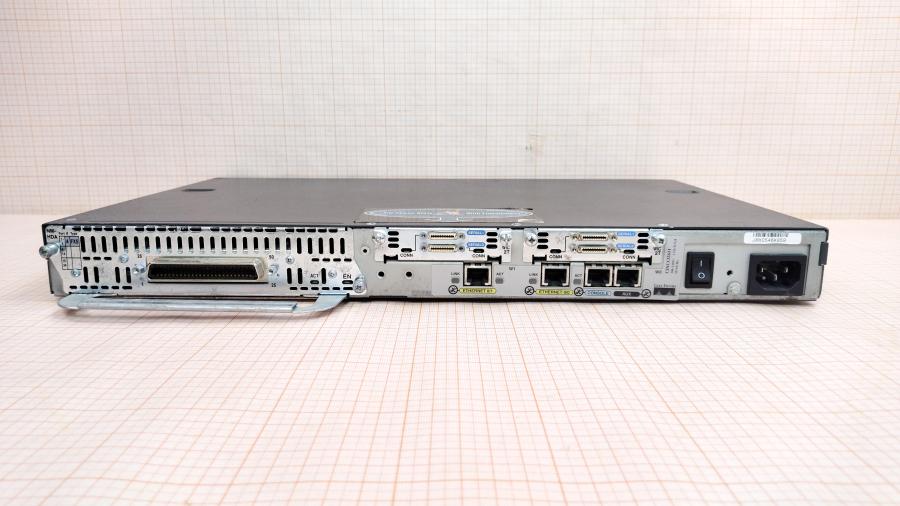 043-053-001 Маршрутизатор CISCO 2611 + NM-HDA-4FXS + 2x WIC-2T #6