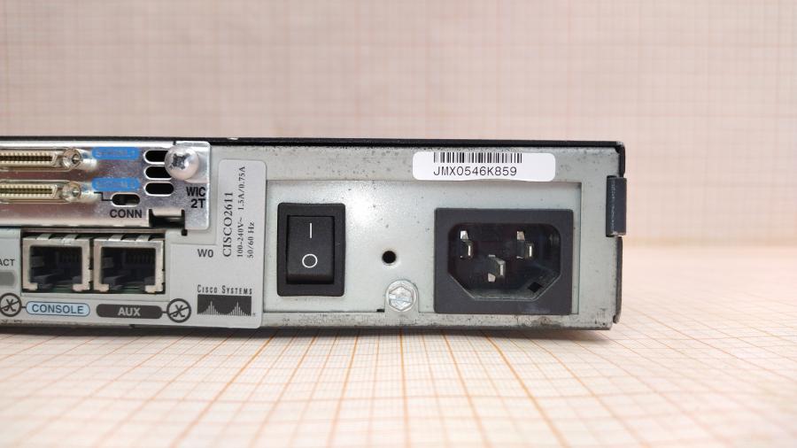 043-053-001 Маршрутизатор CISCO 2611 + NM-HDA-4FXS + 2x WIC-2T #7