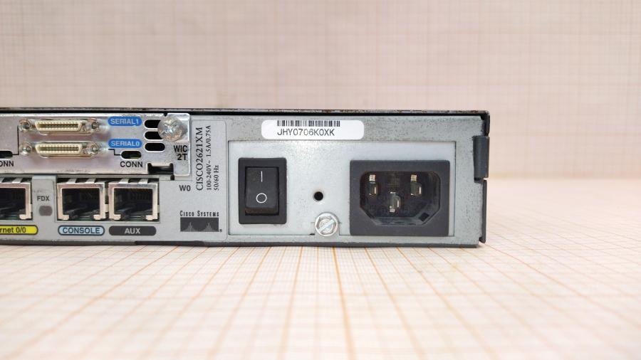 043-050-003 Маршрутизатор CISCO 2621XM + NM-1E + 2x WIC-2T #7
