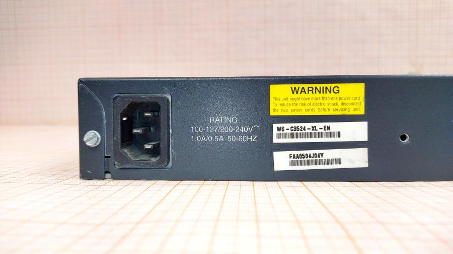 043-020-003 Коммутатор управляемый CISCO Catalyst WS-C3524-XL-EN #11