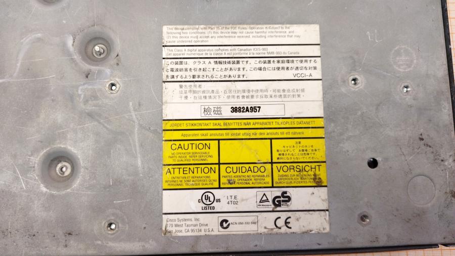 043-020-003 Коммутатор управляемый CISCO Catalyst WS-C3524-XL-EN #14