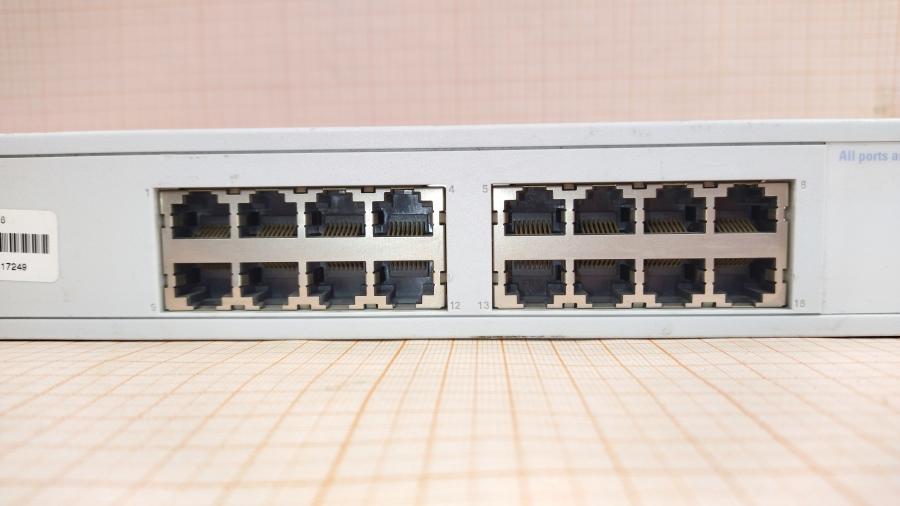 077-065-003 Коммутатор неуправляемый 3COM Baseline Switch 2016 (3C16470) #3