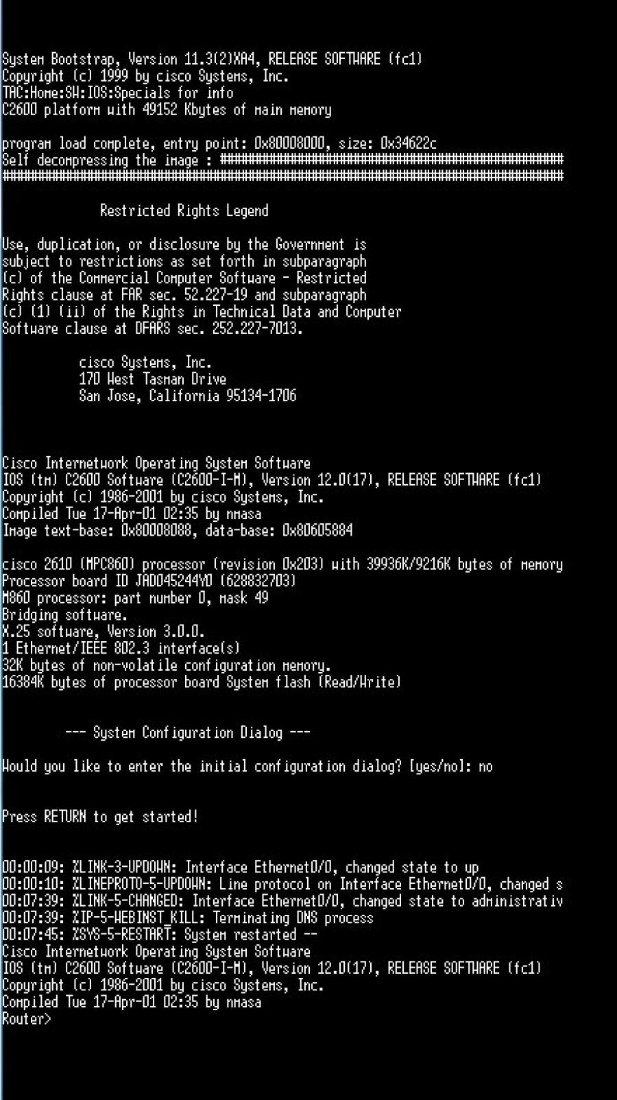 043-056-001 Маршрутизатор CISCO 2610 #13