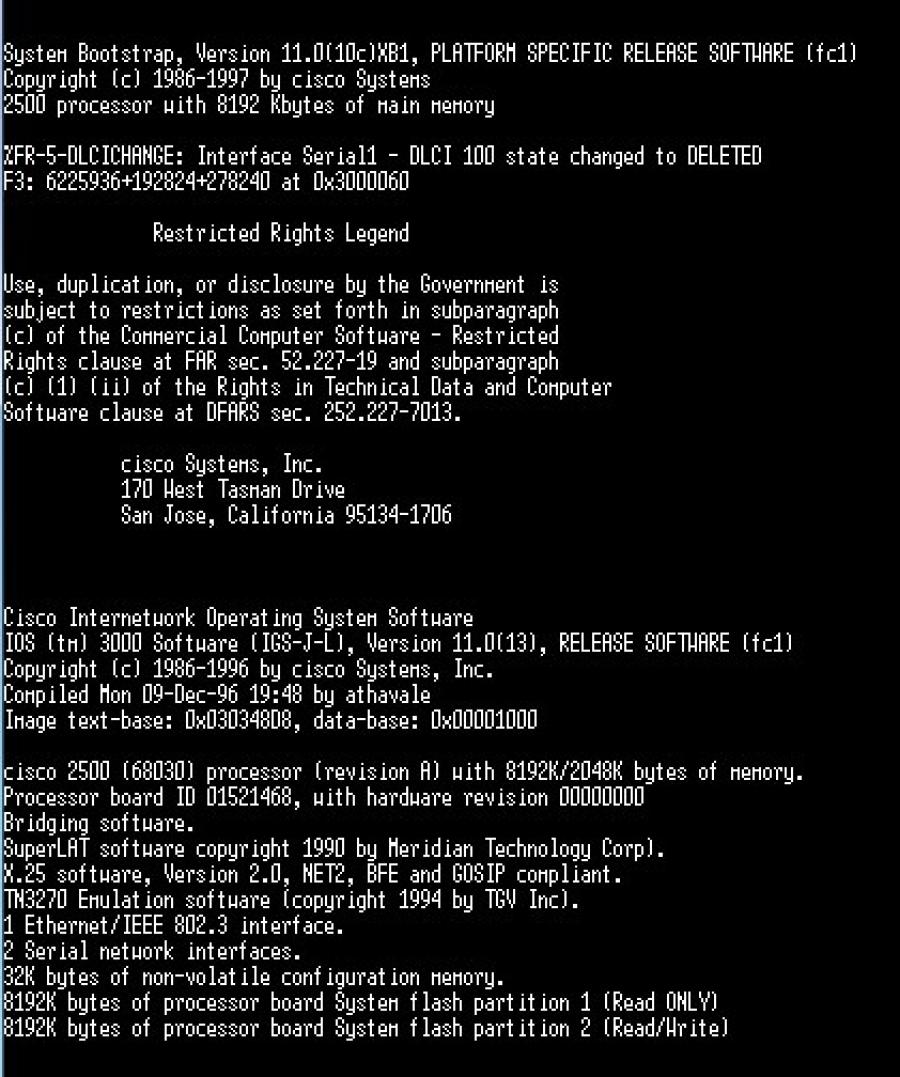 043-061-001 Маршрутизатор CISCO 2501 #13