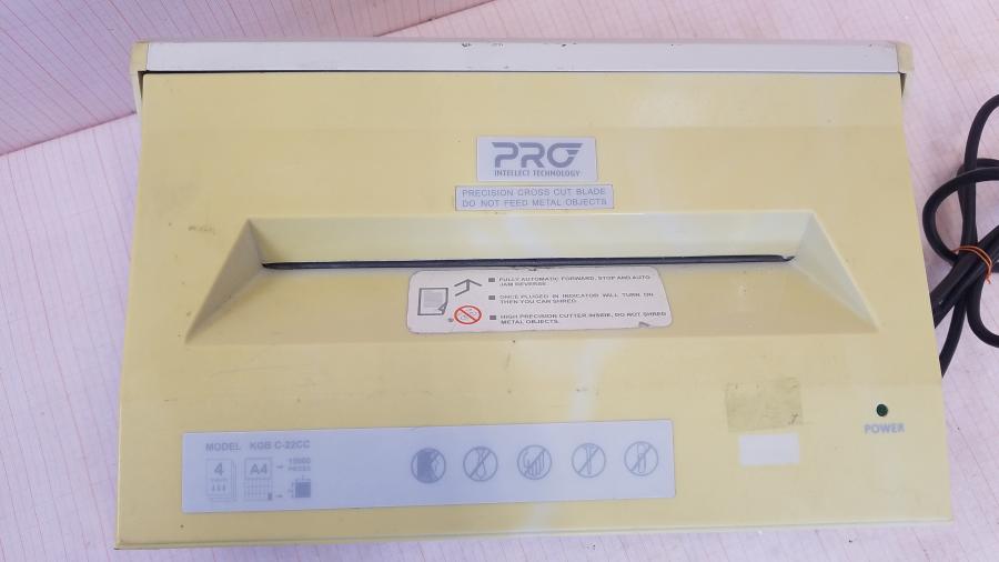 120-102-002 Шредер PRO INTELLECT TECHNOLOGY KGB C-22CC #2