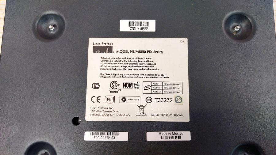 043-062-001 Межсетевой экран CISCO PIX-506E #8