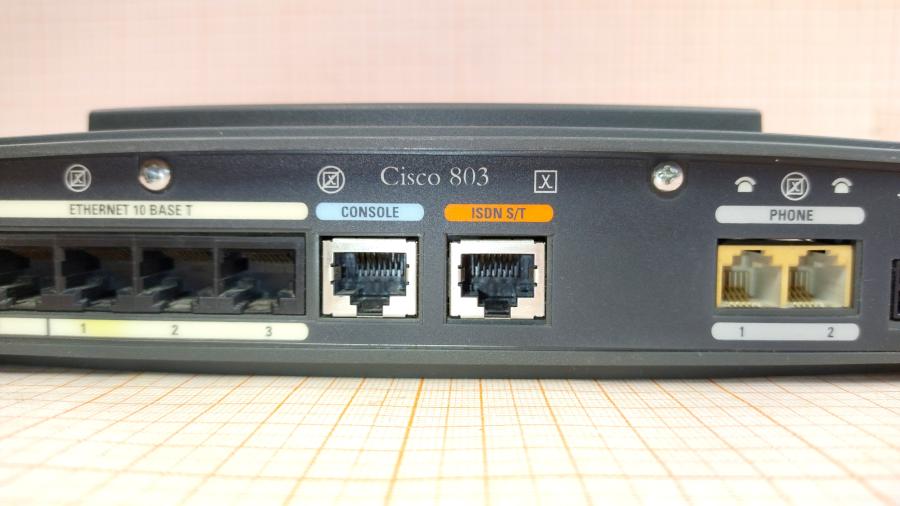 068-034-001 Маршрутизатор CISCO 803 #8