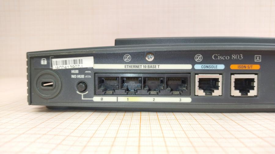 068-034-001 Маршрутизатор CISCO 803 #9