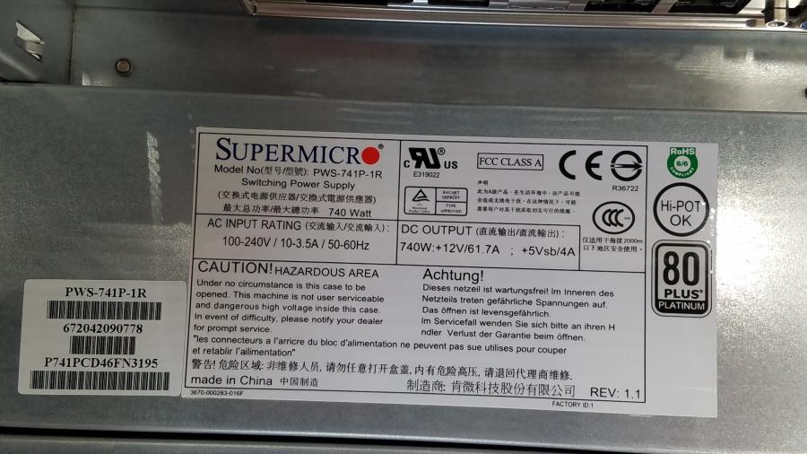 195-050-034 Сервер SuperMicro 6047R-E1R24N-A #9
