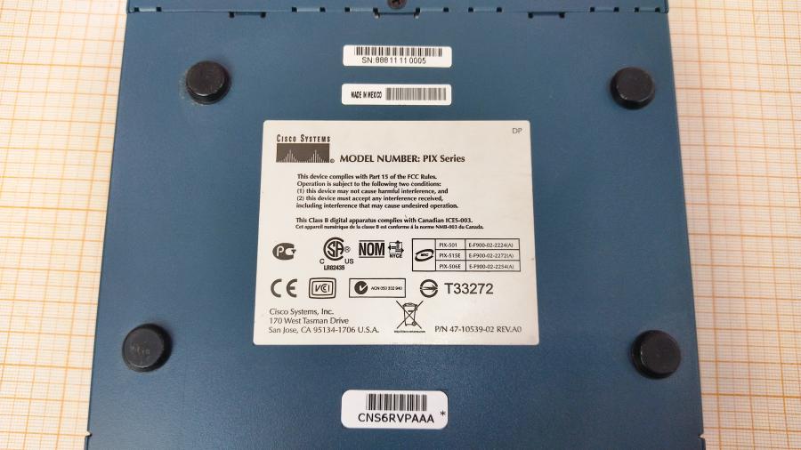 043-065-002 Межсетевой экран CISCO PIX-501 #8