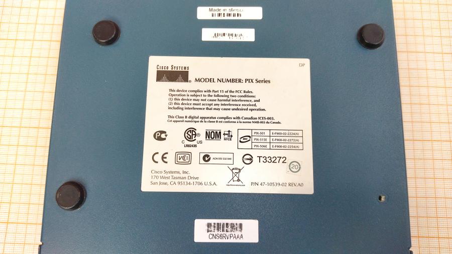 043-065-003 Межсетевой экран CISCO PIX-501 #8