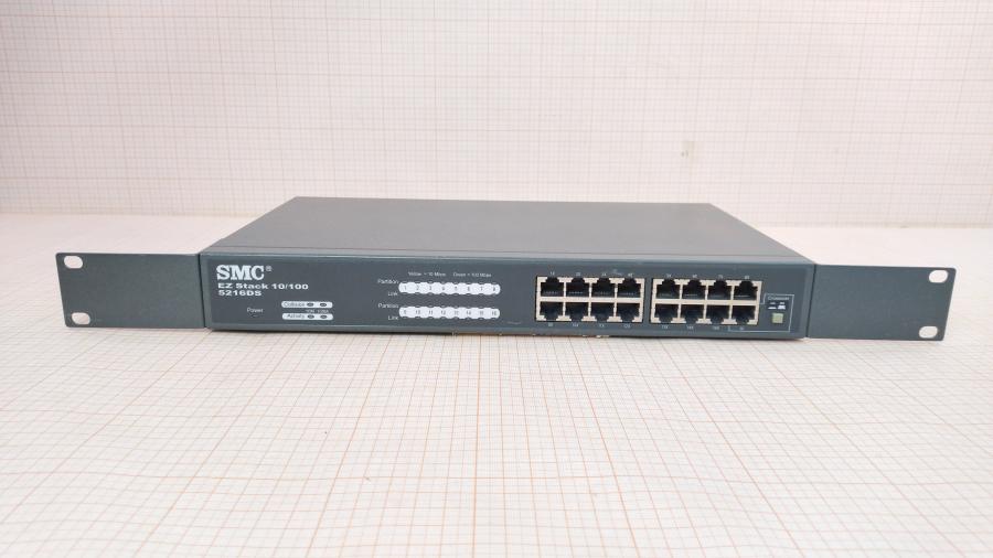 068-026-001 Коммутатор неуправляемый SMC EZ Stack 5216DS EUR #2