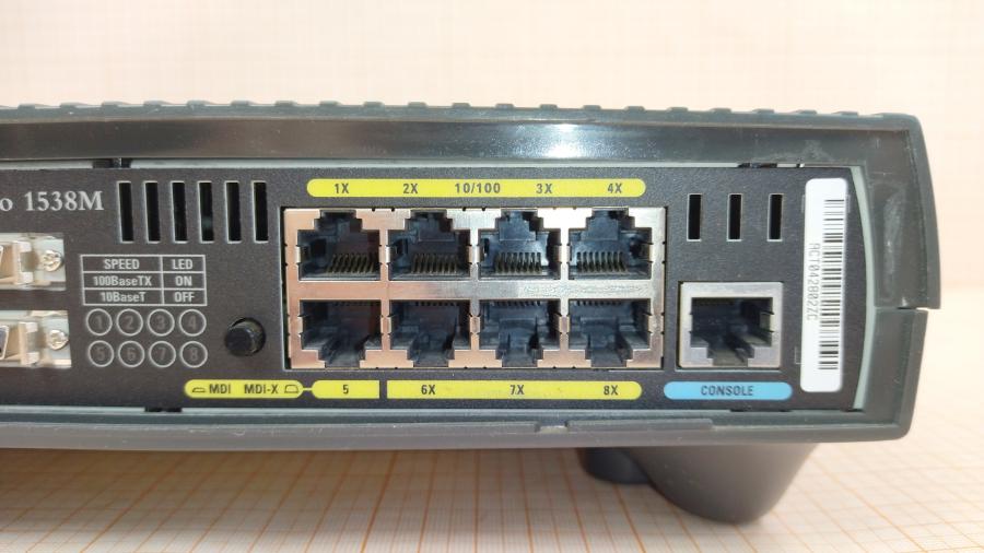 068-040-001 Коммутатор управляемый CISCO 1538m #7