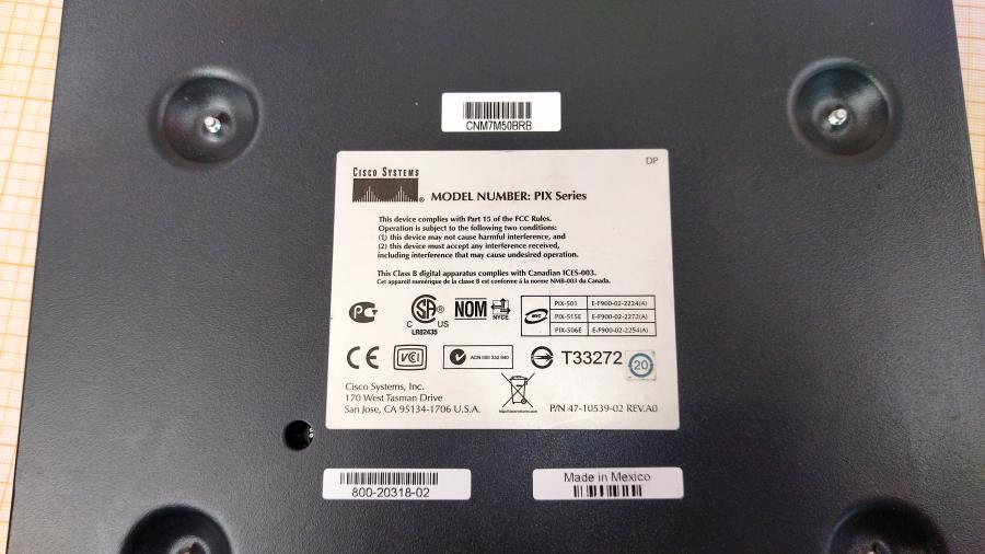 043-062-005 Межсетевой экран CISCO PIX-506E #8