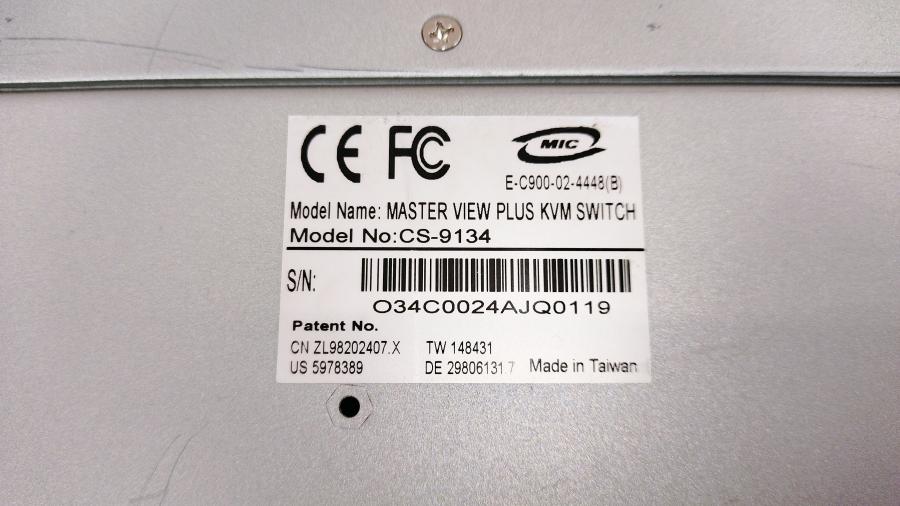 077-076-003 Свитч KVM ATEN Master View PLUS CS-9134 #12