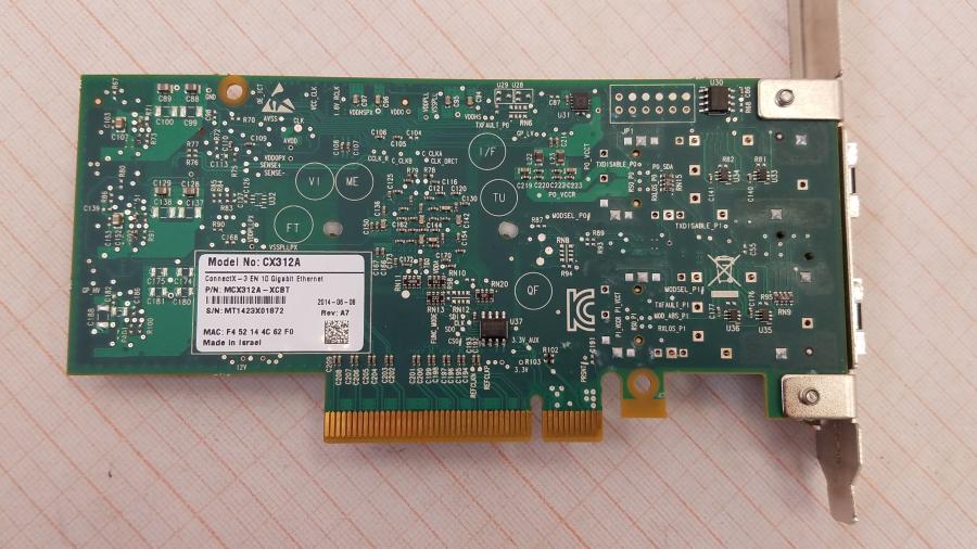 195-207-002 Сетевая карта SFP Mellanox CX312A #4