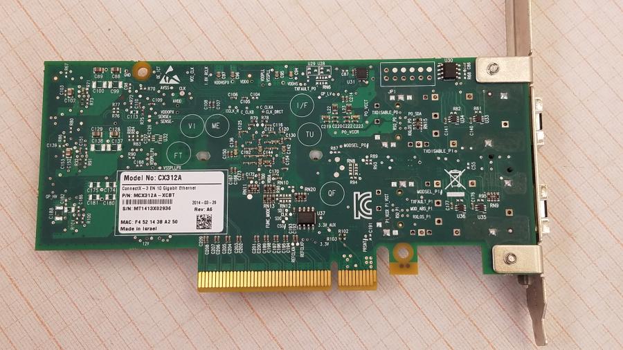 195-207-003 Сетевая карта SFP Mellanox CX312A #3