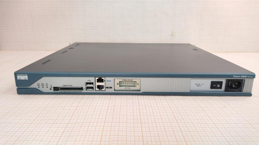 043-060-001 Маршрутизатор CISCO 2811 + NM-2CE1T1-PRI #2
